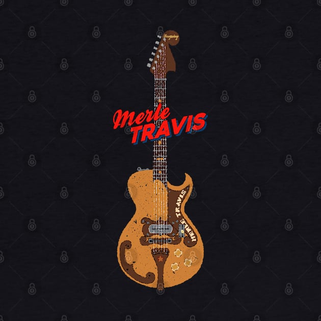 Merle Travis Bigsby Electric Guitar by Daniel Cash Guitar